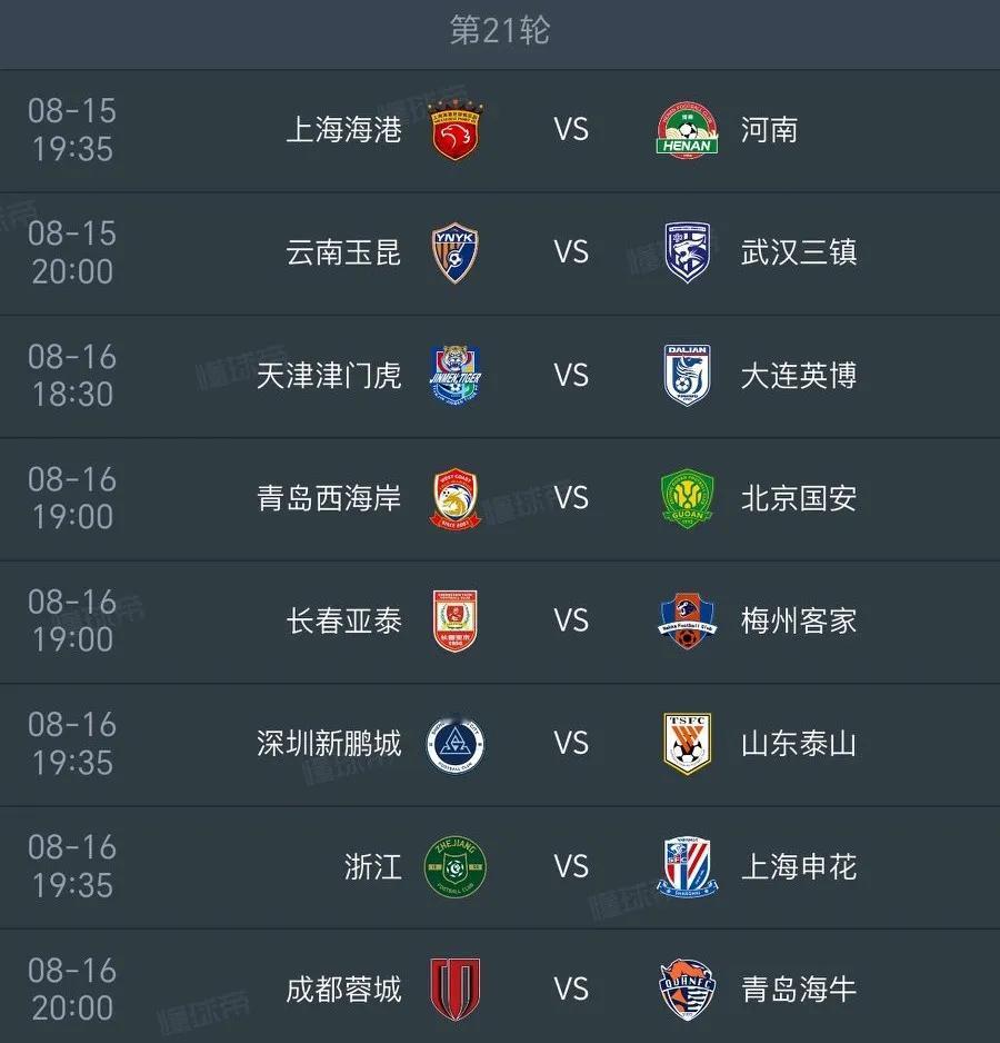 中超21轮预测（一）深圳新鹏城3-1山东泰山队山东泰山队已经到了踢长春亚泰都费