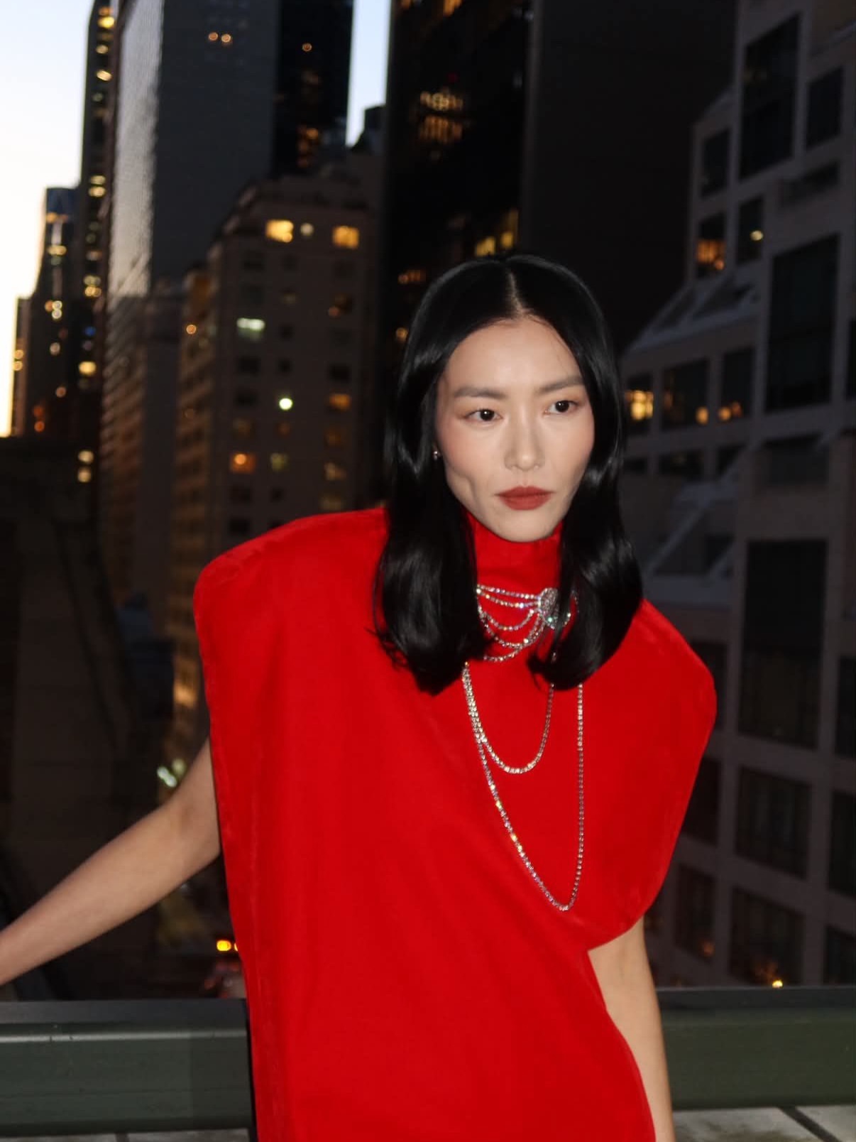 刘雯Chopard纽约晚宴​​​