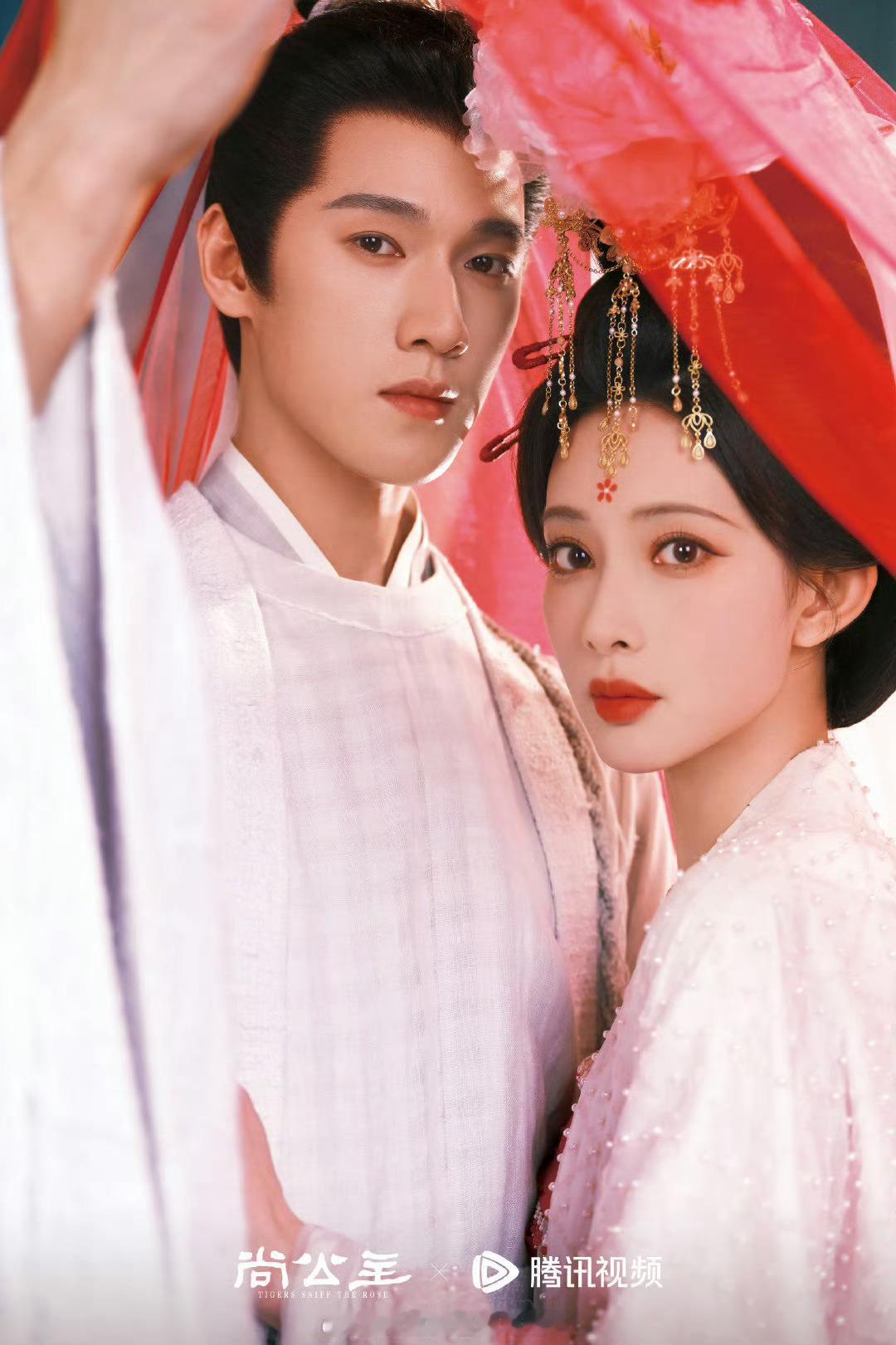 孟子义、李昀锐《尚公主》这组宣传照被嘲，说像短剧。主要是第一天尚公主开机官宣，用