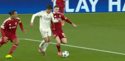 扶不上墙的居莱尔，对阵利物浦几乎失踪了！阿隆索上任皇马主帅之后，对居莱尔的重用