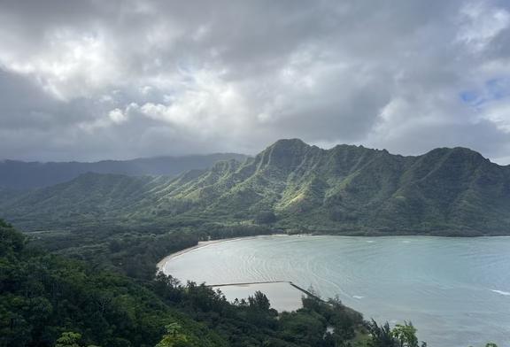 臥狮登山步道徒步看绝美风景！Hawai’iCrouchingLion（卧狮