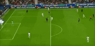 wow…葡萄牙永动机若昂-内维斯梅开二度团队配合+自己任意球，整体和个人水平双重