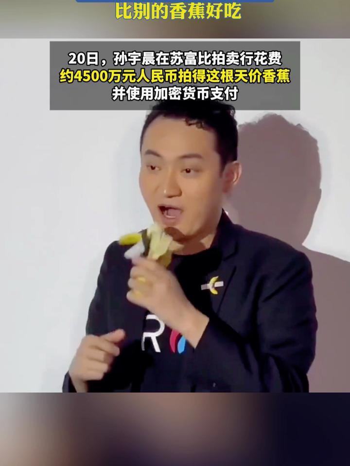 孙宇晨差那3000万吗？还真不差。2024年，他花了4500万元，拍下一根“艺术