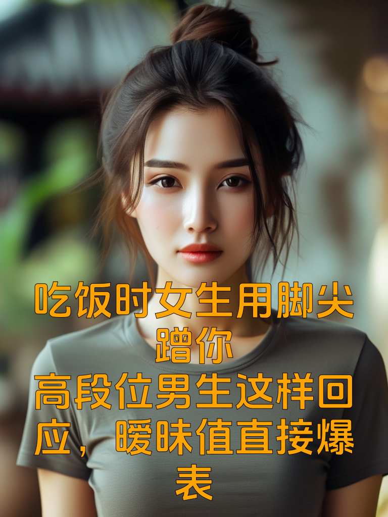 吃饭时女生用脚尖蹭你？高段位男生这样回应，暧昧值直接爆表