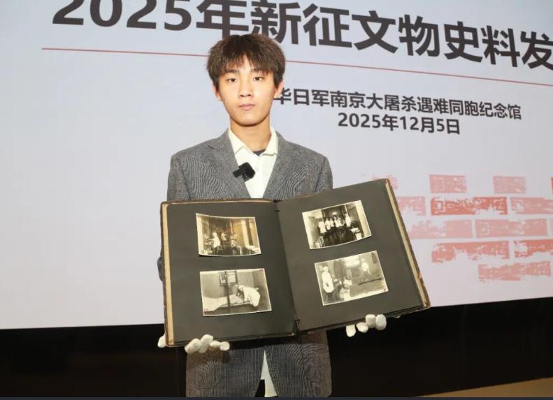 发出来，让所有全国人民都知道！12月5日，徐州高一学生于聍鹏走进了南京侵华日军南