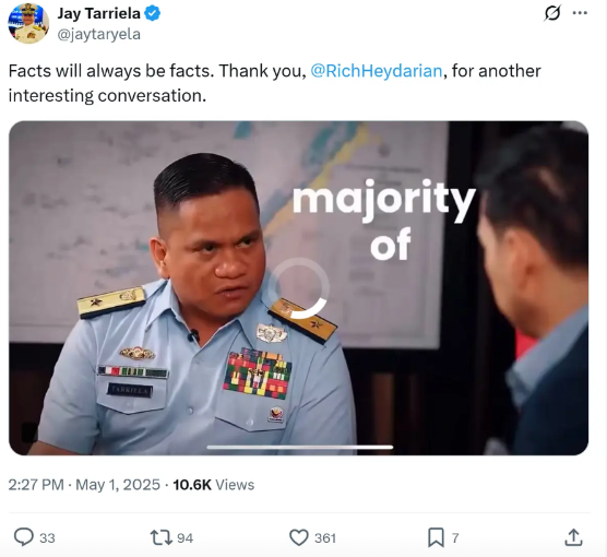 突发！菲律宾海警准将刚放出“邀请台军联合军演”的言论！马尼拉便突然传来坏消息，赶