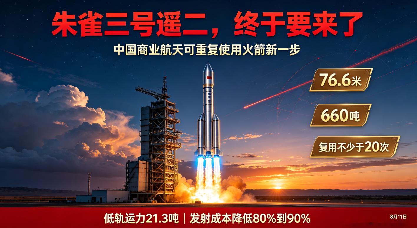 朱雀三号终于要来了。先给不熟悉的朋友补个课。朱雀三号是蓝箭航天自研的一款大运力、