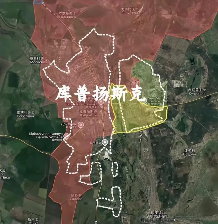 乌东防线已到崩溃边缘！库皮扬斯克这座被称为乌克兰第三首都的战略重镇，眼下正岌岌