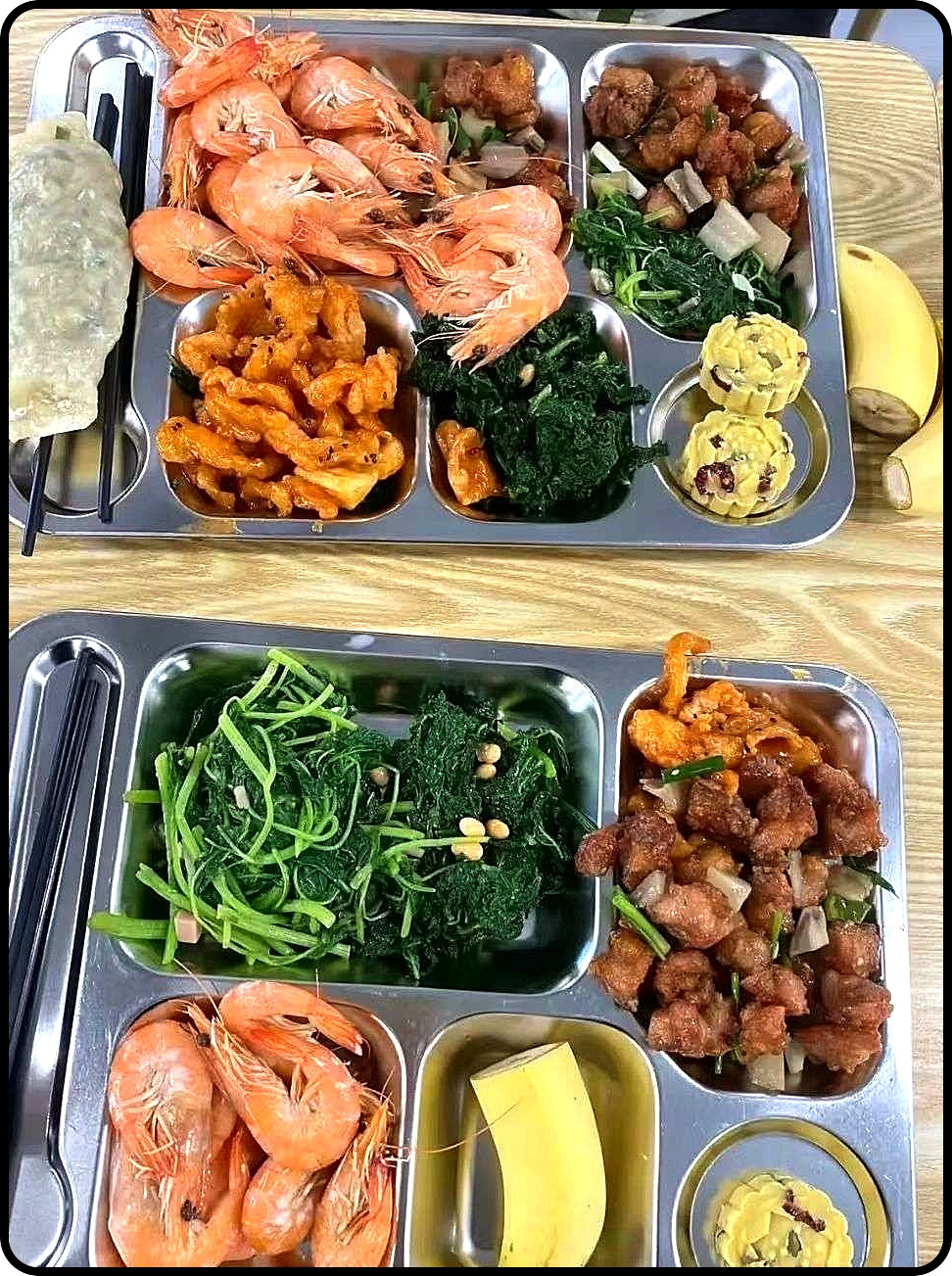 想看看你们公司的食堂伙食
