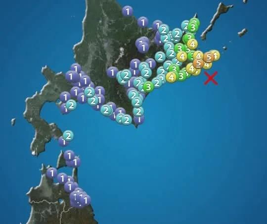刚刚北海道东部地震需高度警惕海啸风险2025年10月25日星期六下午两点半过