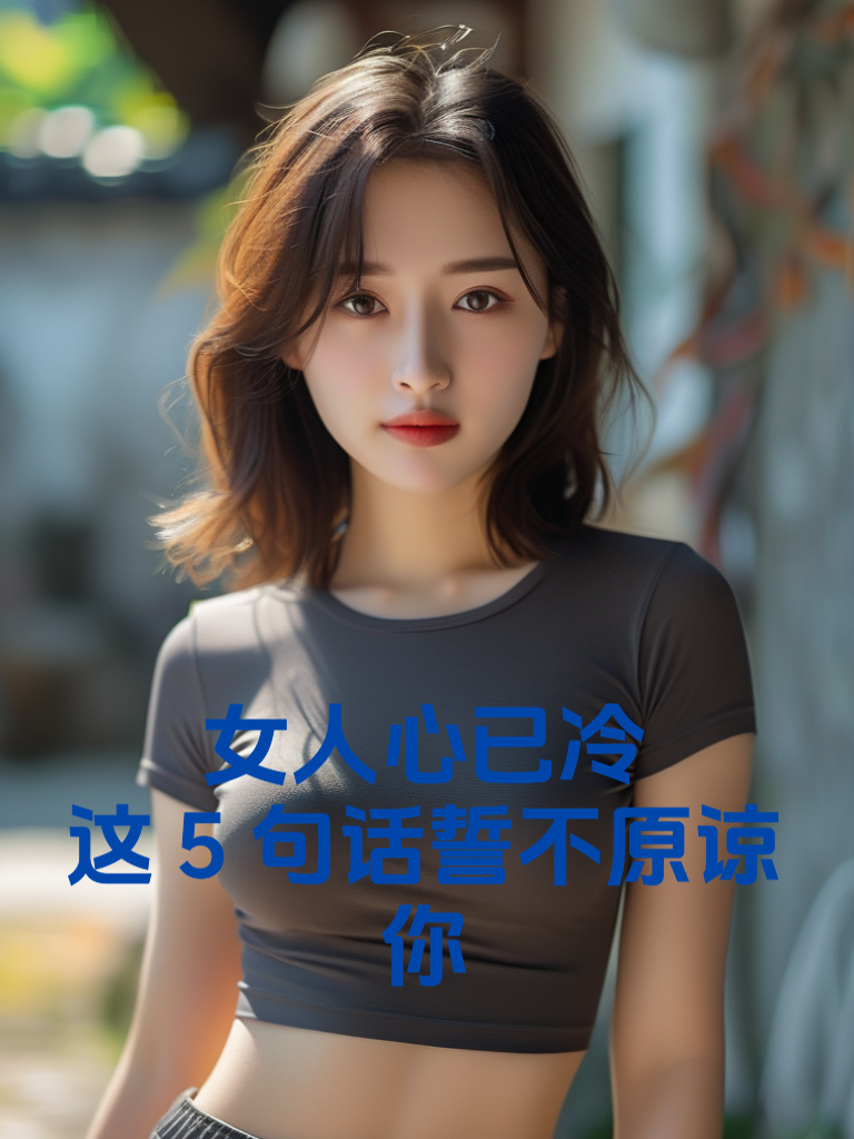 女人心已冷：这5句话誓不原谅你