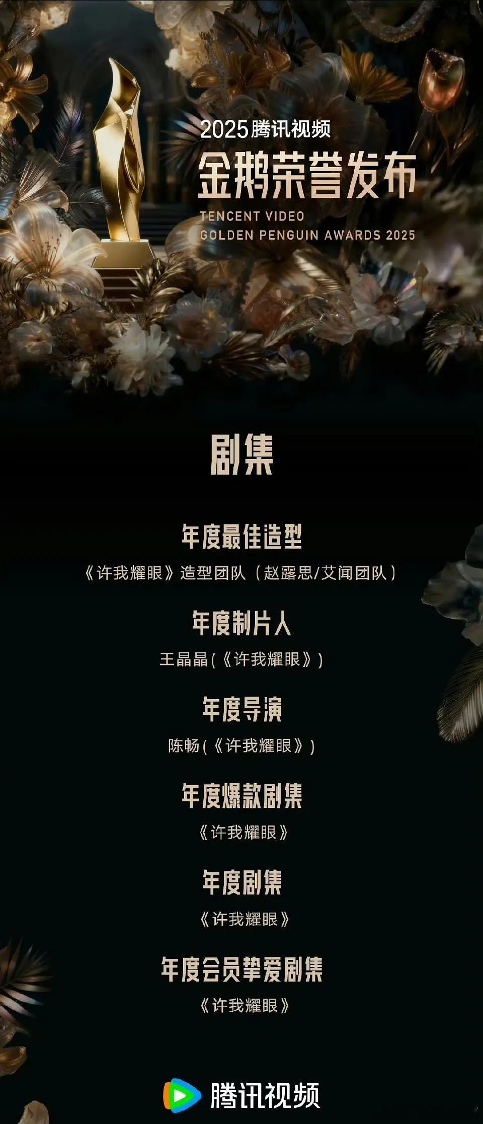 真正的年冠爆剧一定是平台最吹捧最得意😎的，全方位肯定无短板，无数观众认可，粉丝