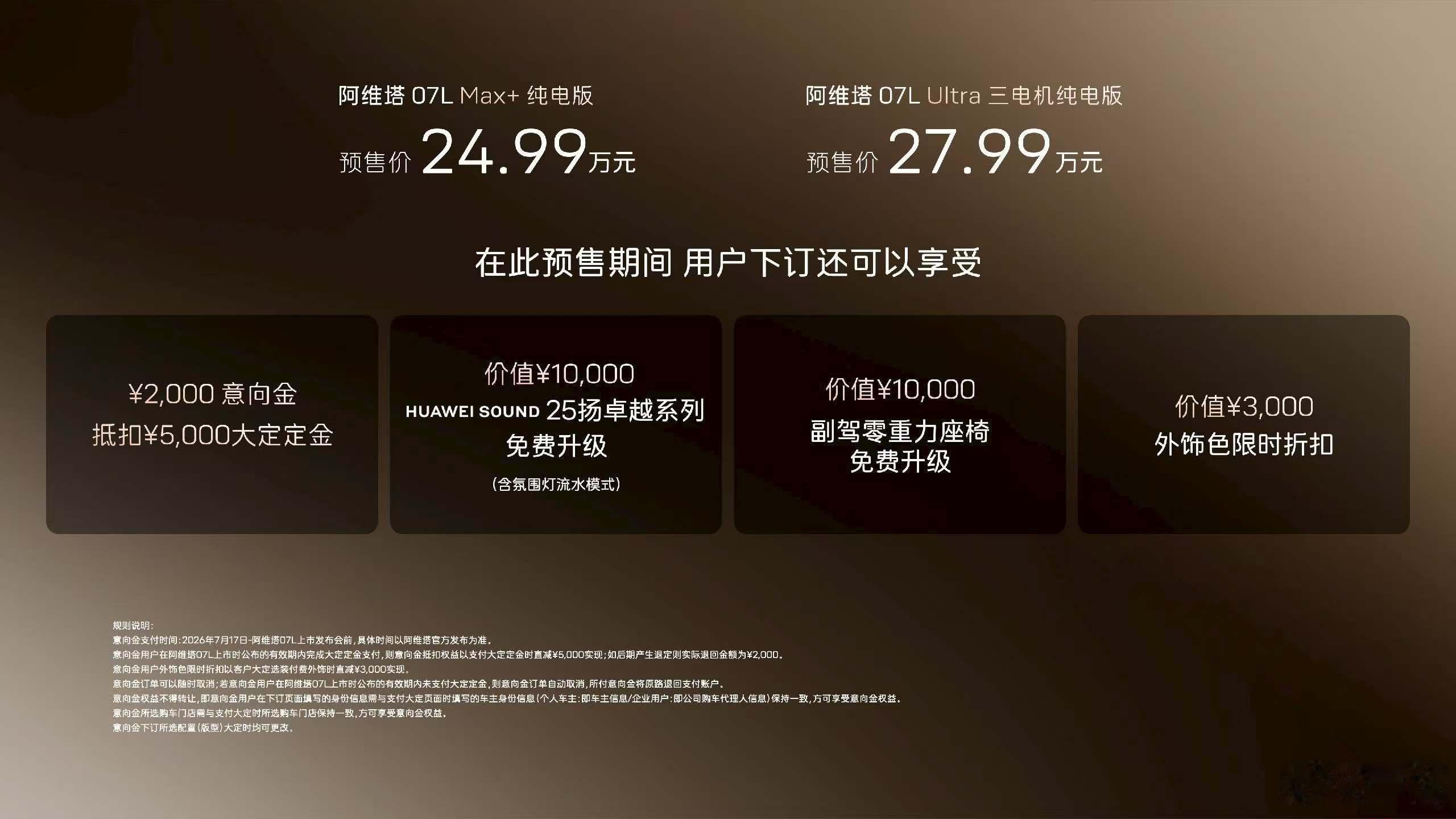 阿维塔的代言人是张凌赫阿维塔07L也开启预售了，24.99万起。搭载华为乾崑