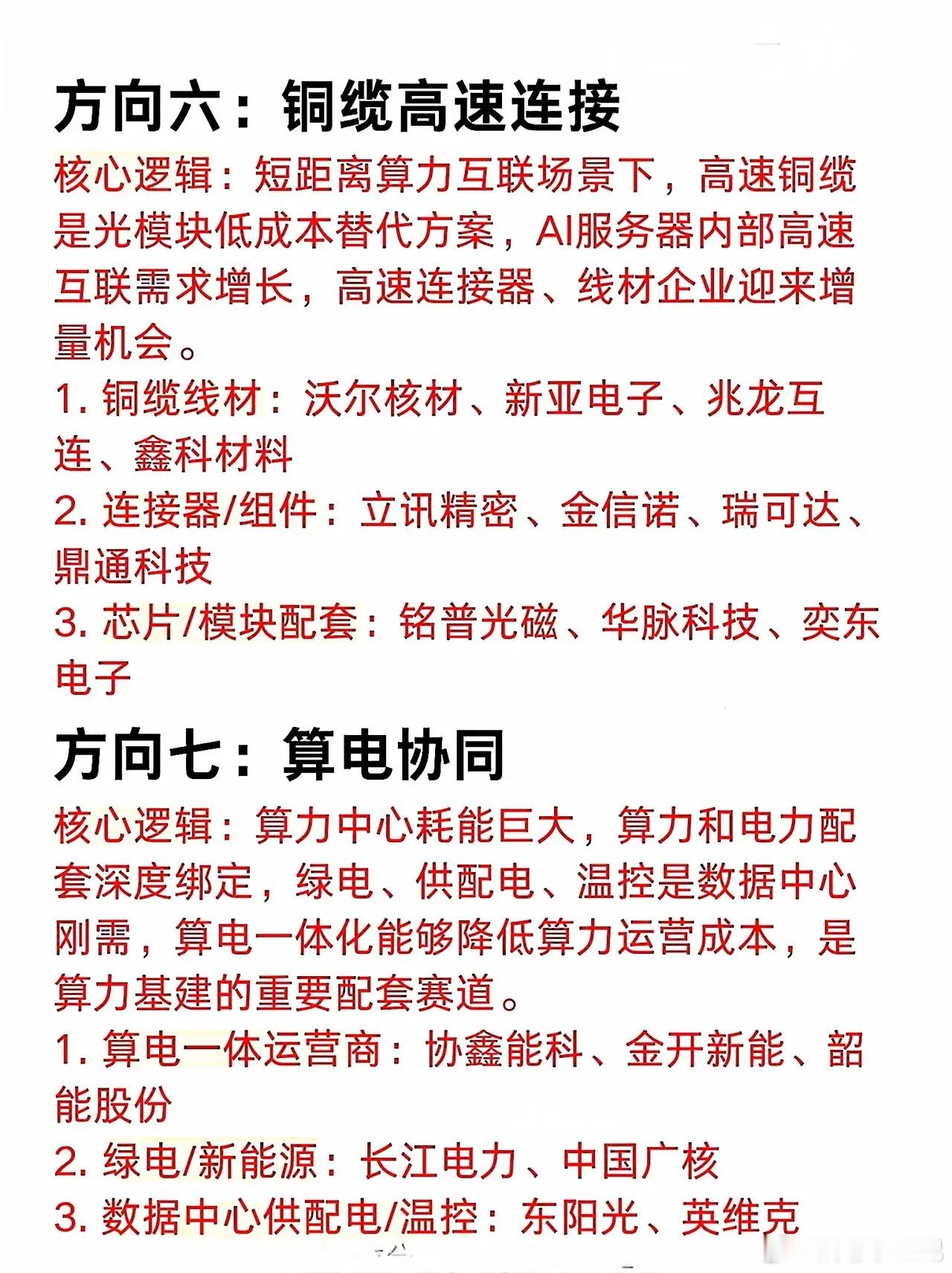 国庆长假前，这8大科技主线藏不住了！全是硬核逻辑，建议收藏！​​​