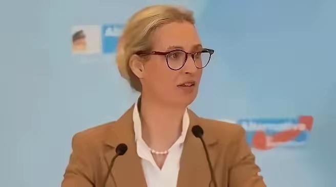 1月26日，德国选择党领袖爱丽丝·魏德尔称，“我可以明确告诉大家，待我们执掌政权