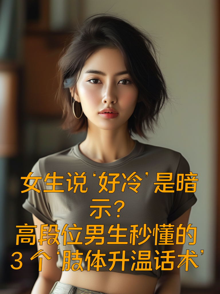 女生说‘好冷’是暗示？高段位男生秒懂的3个‘肢体升温话术’