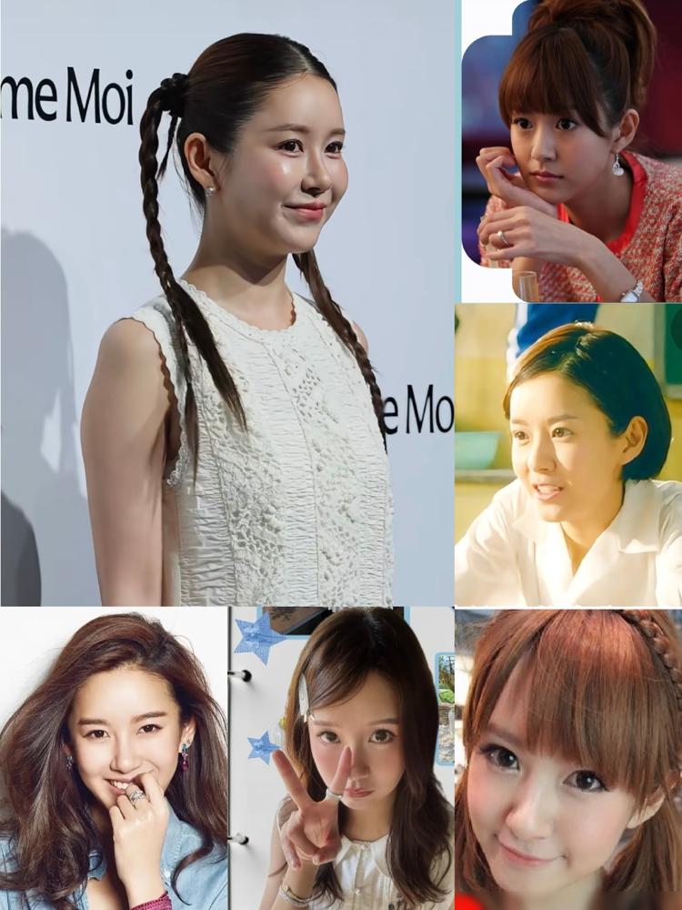 张子萱42岁，扎双马尾走红毯，发际线却藏不住了。高清镜头下，皮肤是紧致的，身