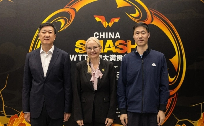 国际乒联主席索林与高志丹会见, 深化WTT与中国合作关系