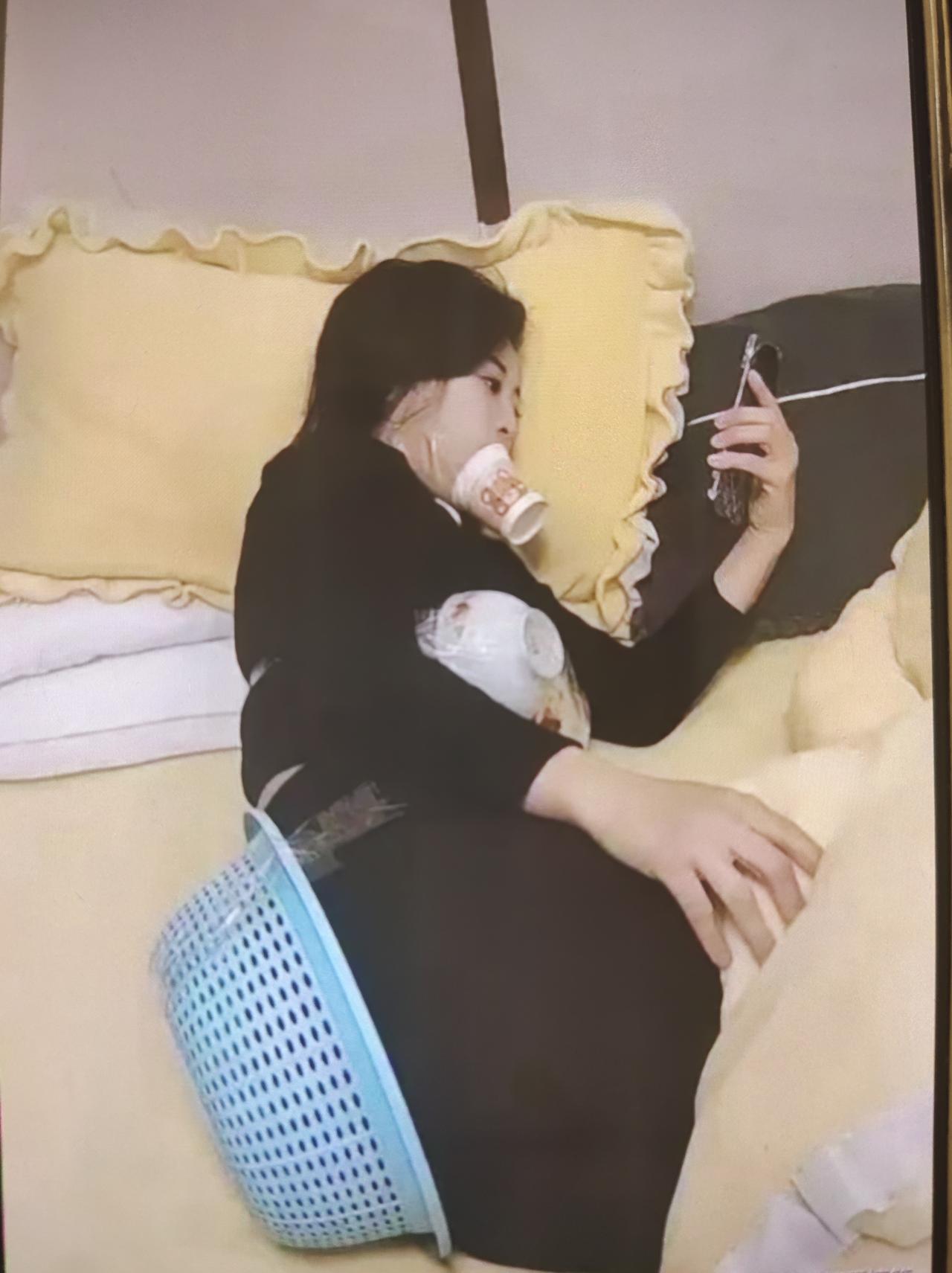 听说这样可以前后都防住，然后获得自由我考虑要不要晚上试试，会不会被骂[捂脸哭]