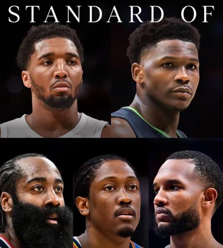 1/3，阿迪达斯找回场子！哈登C位，唯有利拉德尴尬了！NBA年度最佳阵容发布，