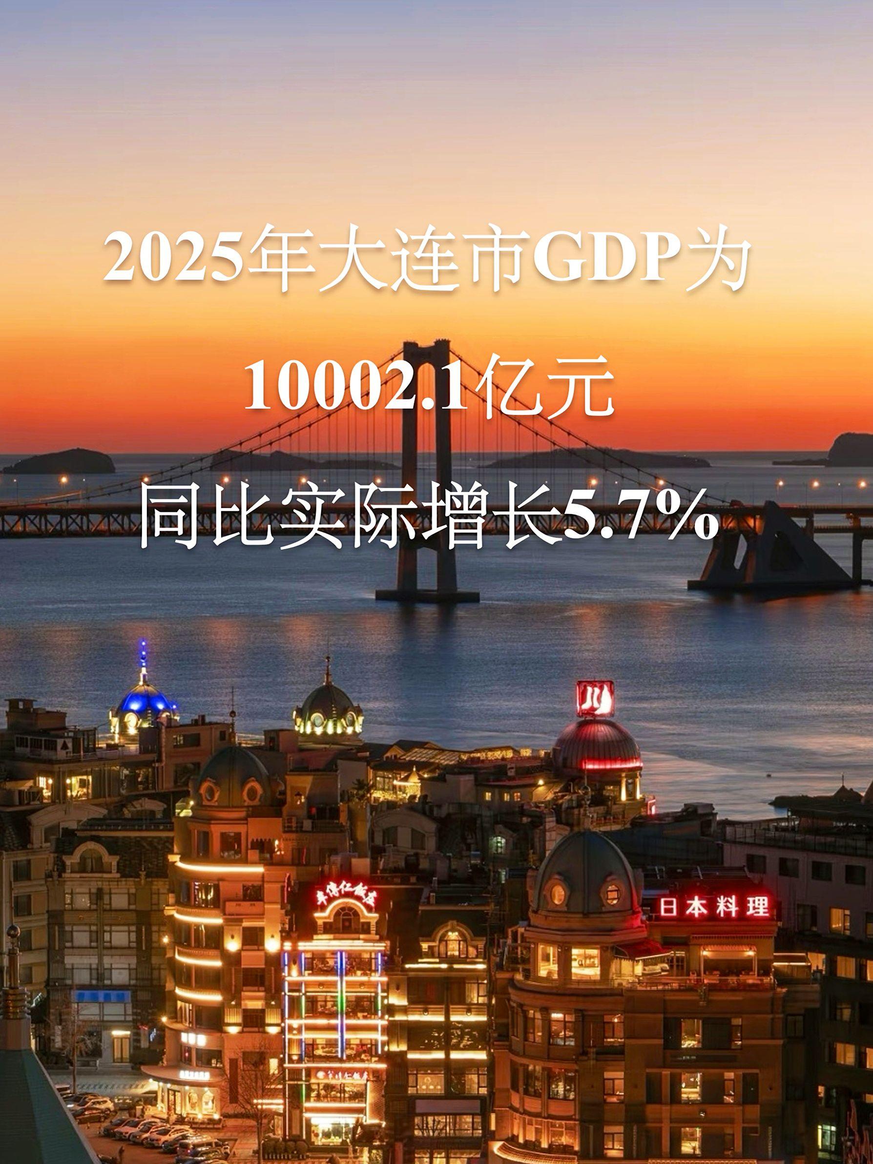 恭喜大连GDP破万亿，东北迎来了第一座万亿之城！沈阳、哈尔滨和长春三兄...