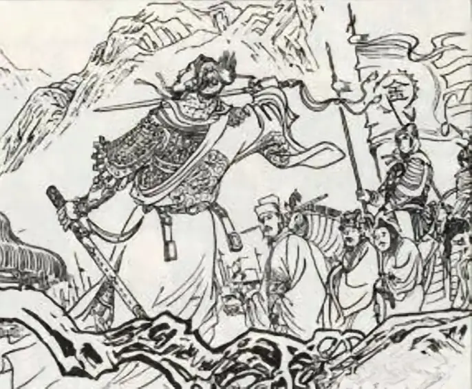 河涧节度使张叔液看到被金兵掳掠的徽、钦二帝，痛哭不止。不料，二帝身后走...