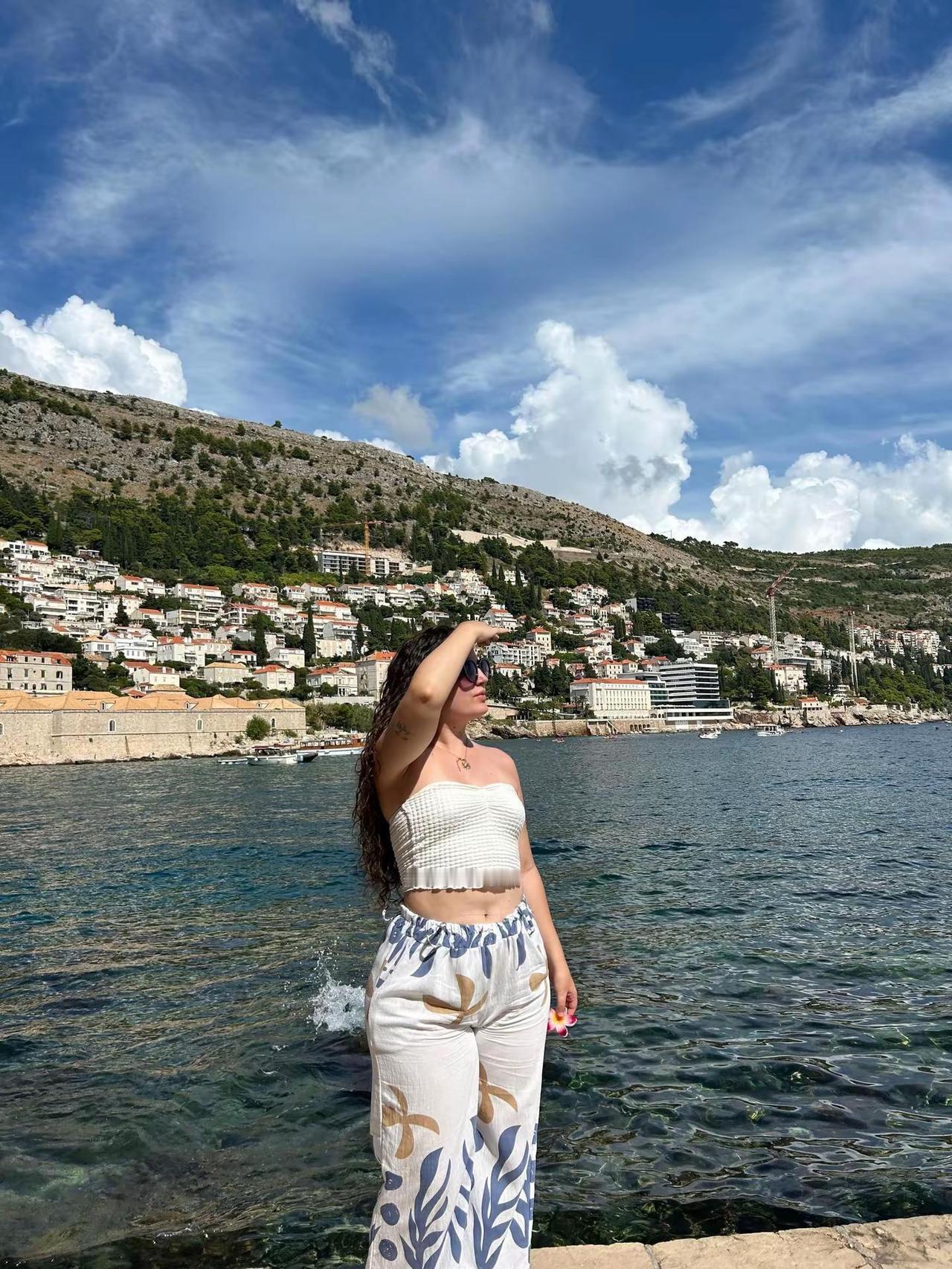 治愈系风景旅游海岛＃旅行海岸线去看海