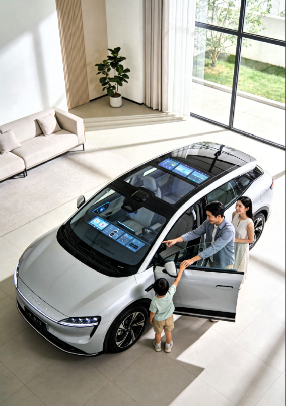 鸿蒙智行五款改款新车集体亮相！科技暖人心，出行幸福感直接拉满～