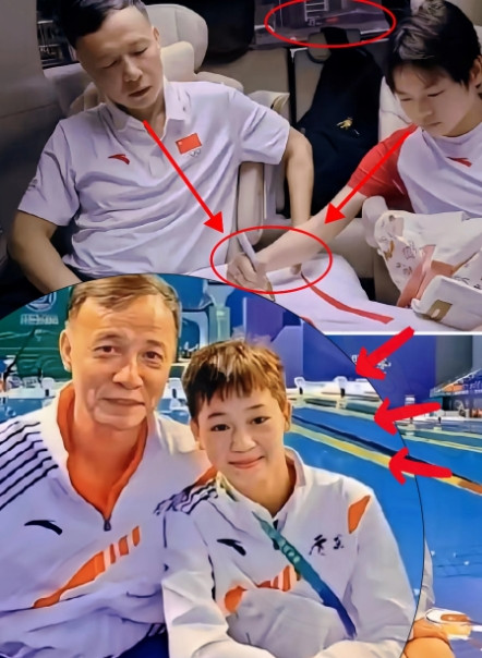 全红婵真的让我没想到她既没有回去休养，也没有去看比赛，而是去了​她曾经的