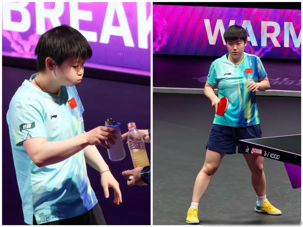 国乒出大事了！孙颖莎最后一局仅得2分，直接被打崩，赛后连大腿都在抖。你别以