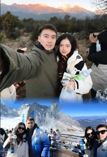牛冠凯终于不藏了，这是他第一次在账号里公布了未婚妻，俩人非常的登对，越来越