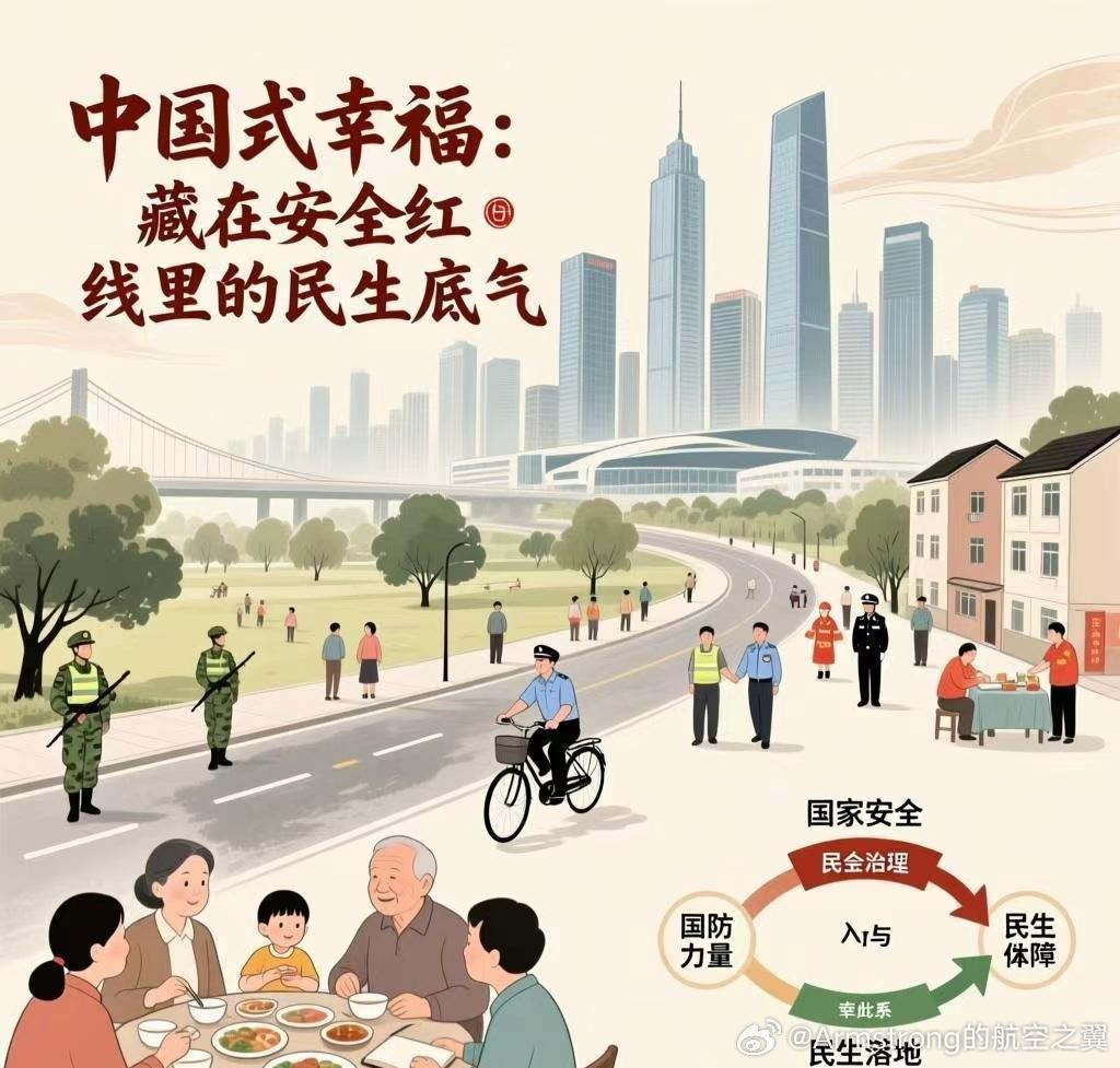 近来，不少人都在谈“中国式幸福”，我想，这与国家的安全保障不无关系：智慧安防覆盖