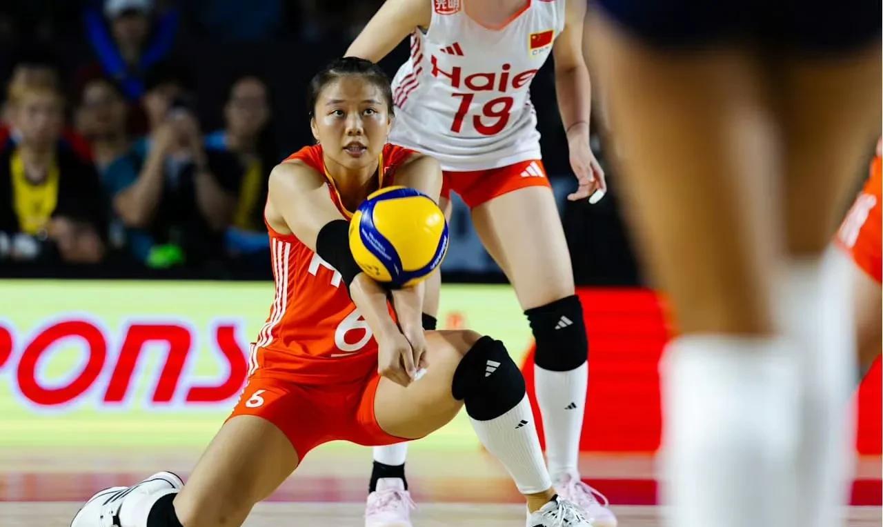 中国女排队长龚翔宇在3-0力克劲敌多米尼加的比赛中，三局竟然拥有23次防守，而且