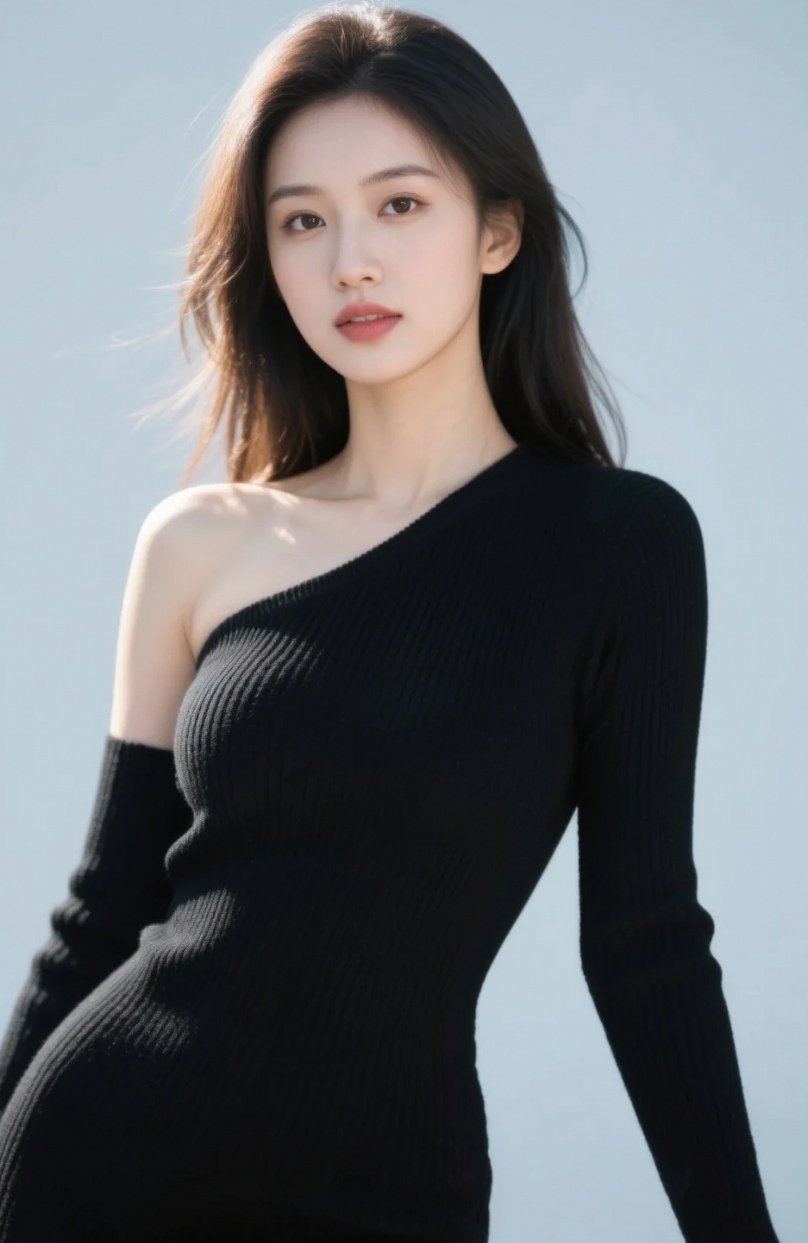 侧肩之美，如诗如画，藏着不动声色的性感