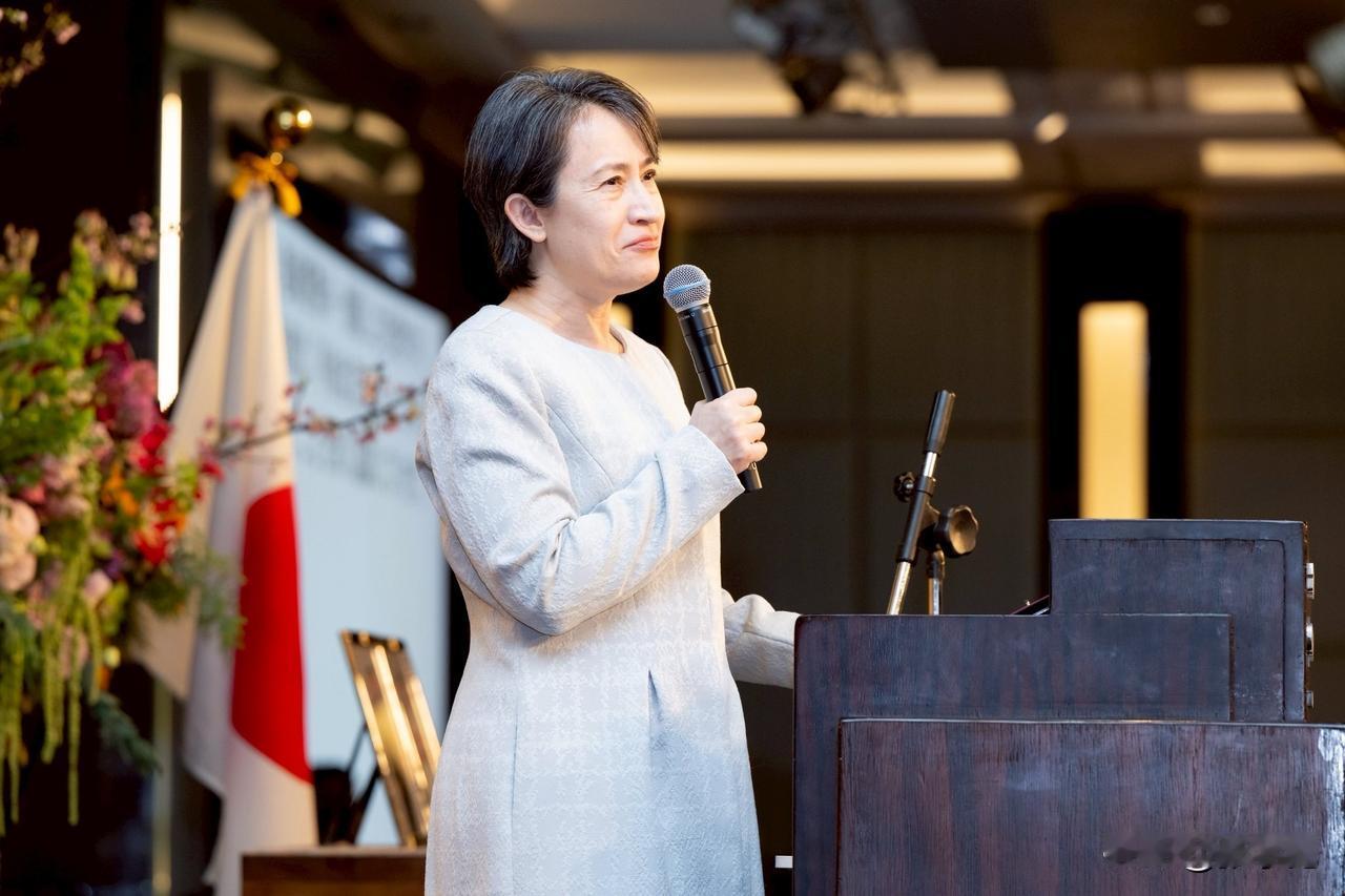 台北驻日本经济文化代表处今天（2月10日）写道：“萧美琴出席了天皇诞辰庆典，并代