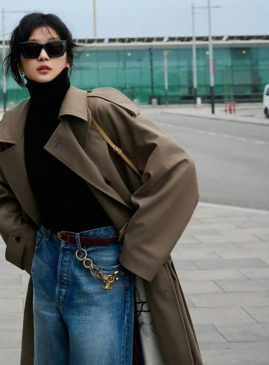 孙千这段竟然是机场拍的真的太美了随手一拍都这么好看啊