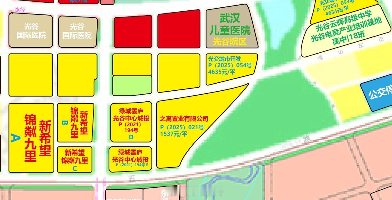 光谷中心城南一住宅项目规划方案出炉，含3万方商业！12月10日，位于光谷中心城