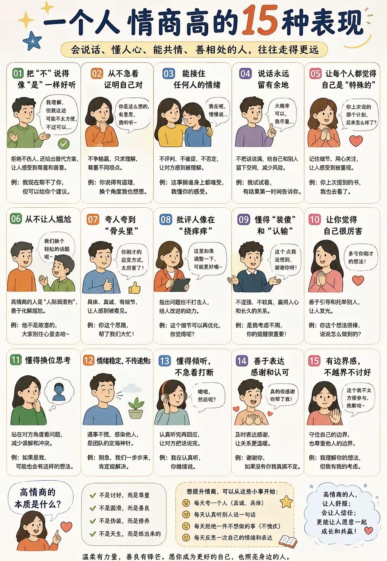 15个细节让人舒服原来真正的高情商，从来不是“会来事”，而是藏在细节里的