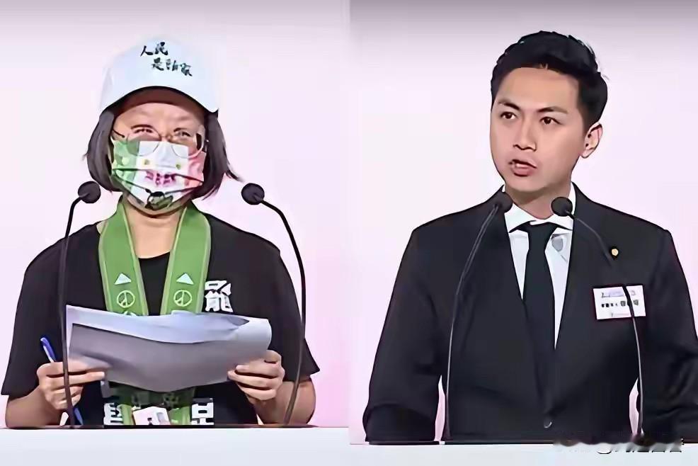 蛙岛民进党不是很猖狂吗？怎么就这么见不得人？昨天，在台中的罢免说明会现场，民