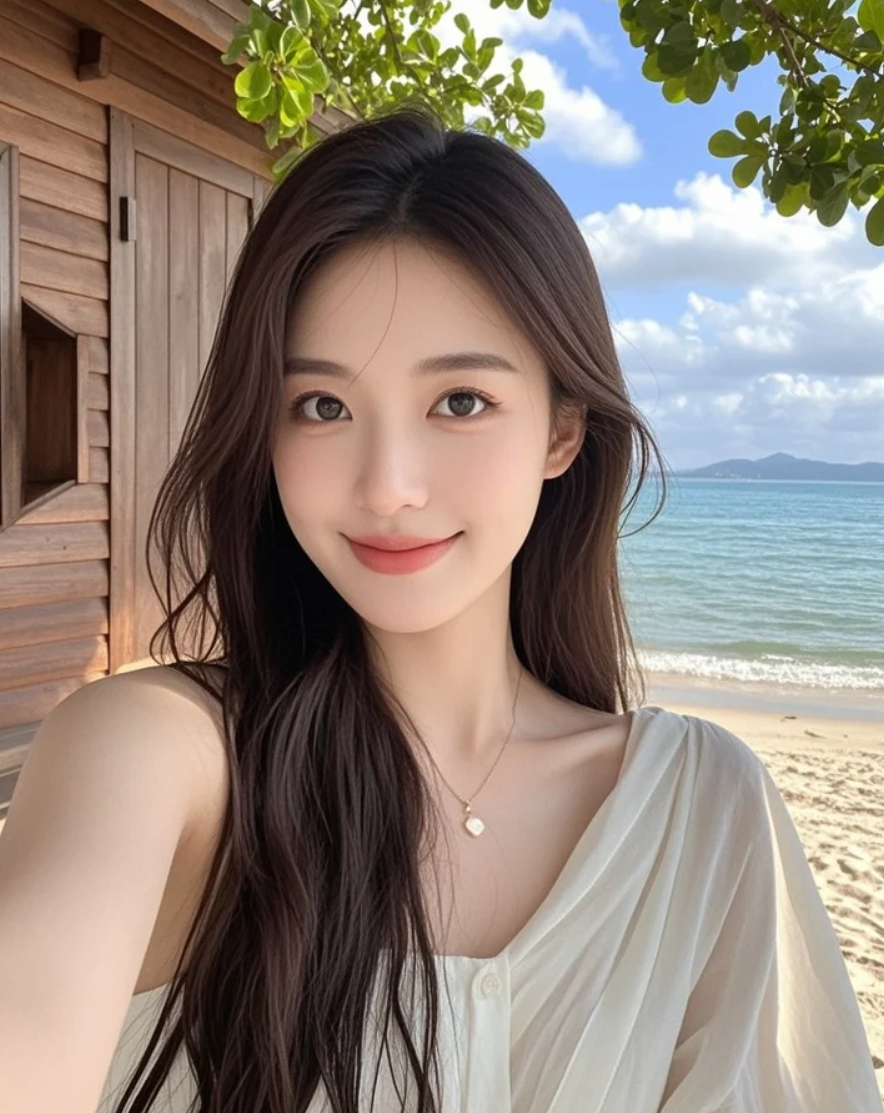 想当你的手机壁纸，这张自拍够格吗？