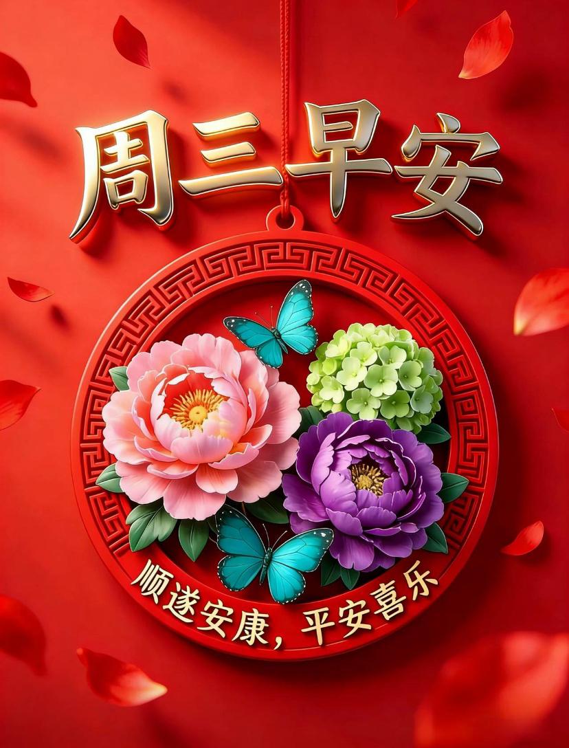 🌺☘️2026.周三春晨问安☘️🌺🌿☀️晨光洒下，铺就崭新的一天，