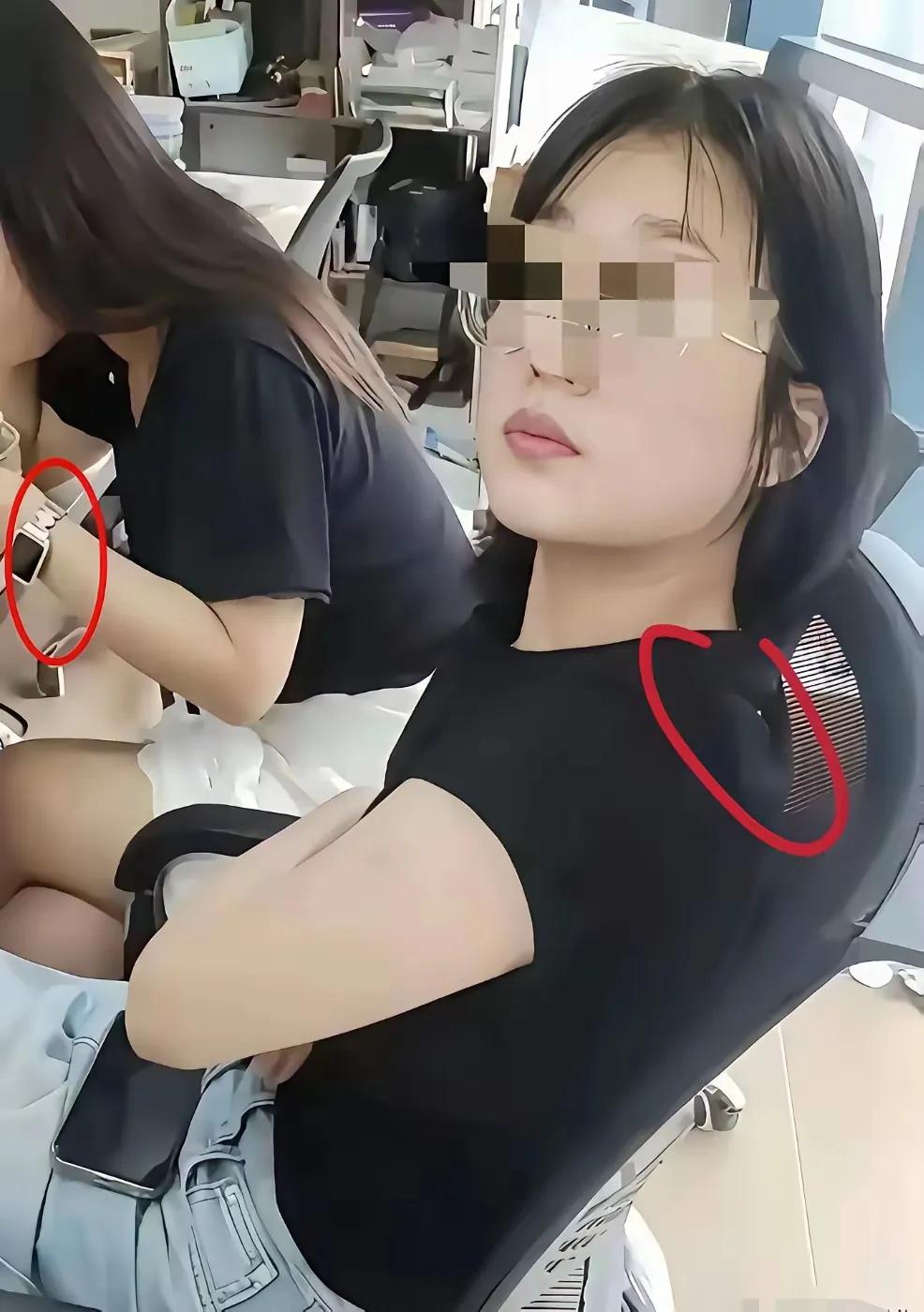 越扒越有，白嫖外卖的女子及公司，被扒出了不少信息。有网友仔细观察白嫖外卖的女