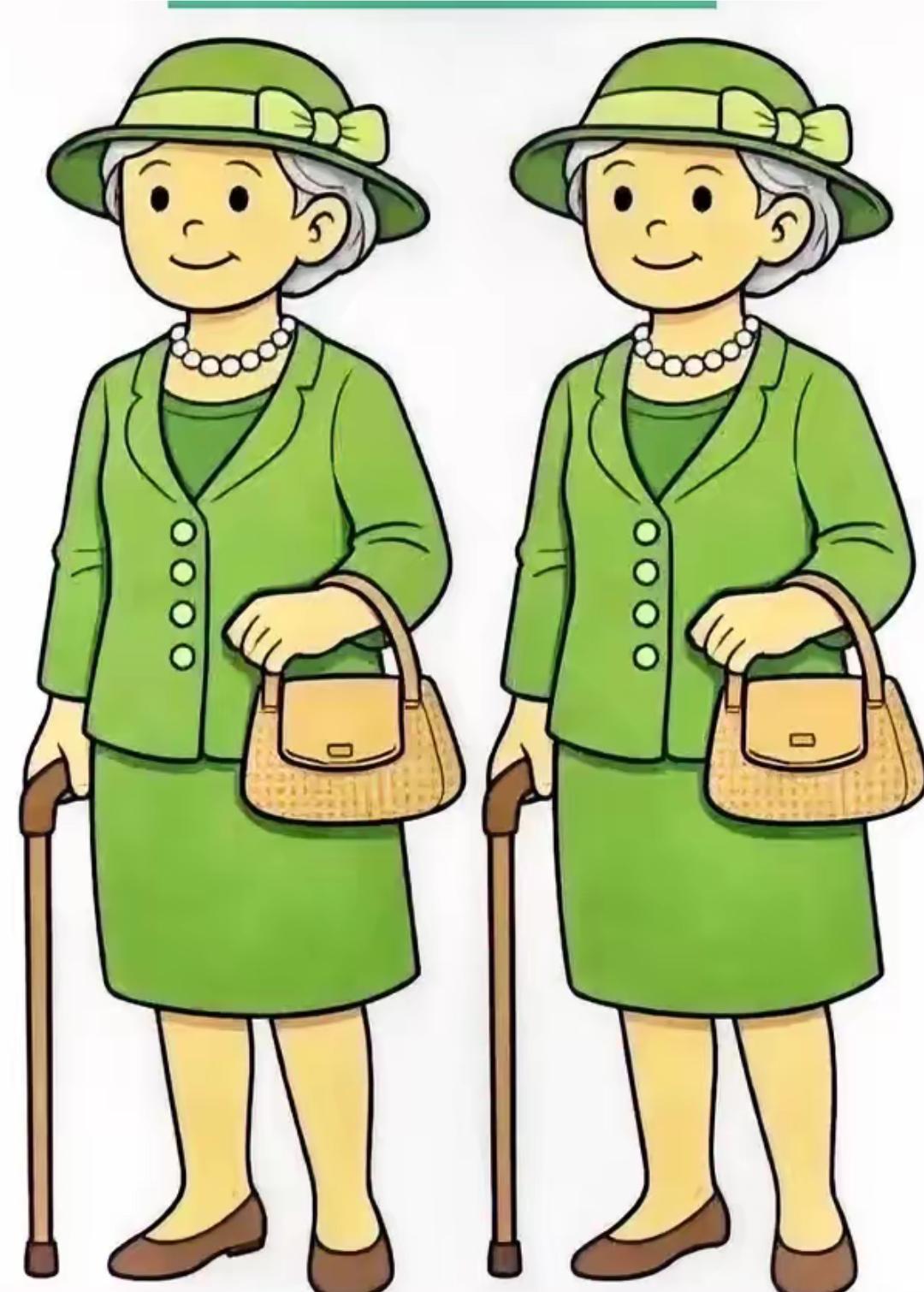 挑战你的眼力，脑力，速度，10秒找出一处不同。