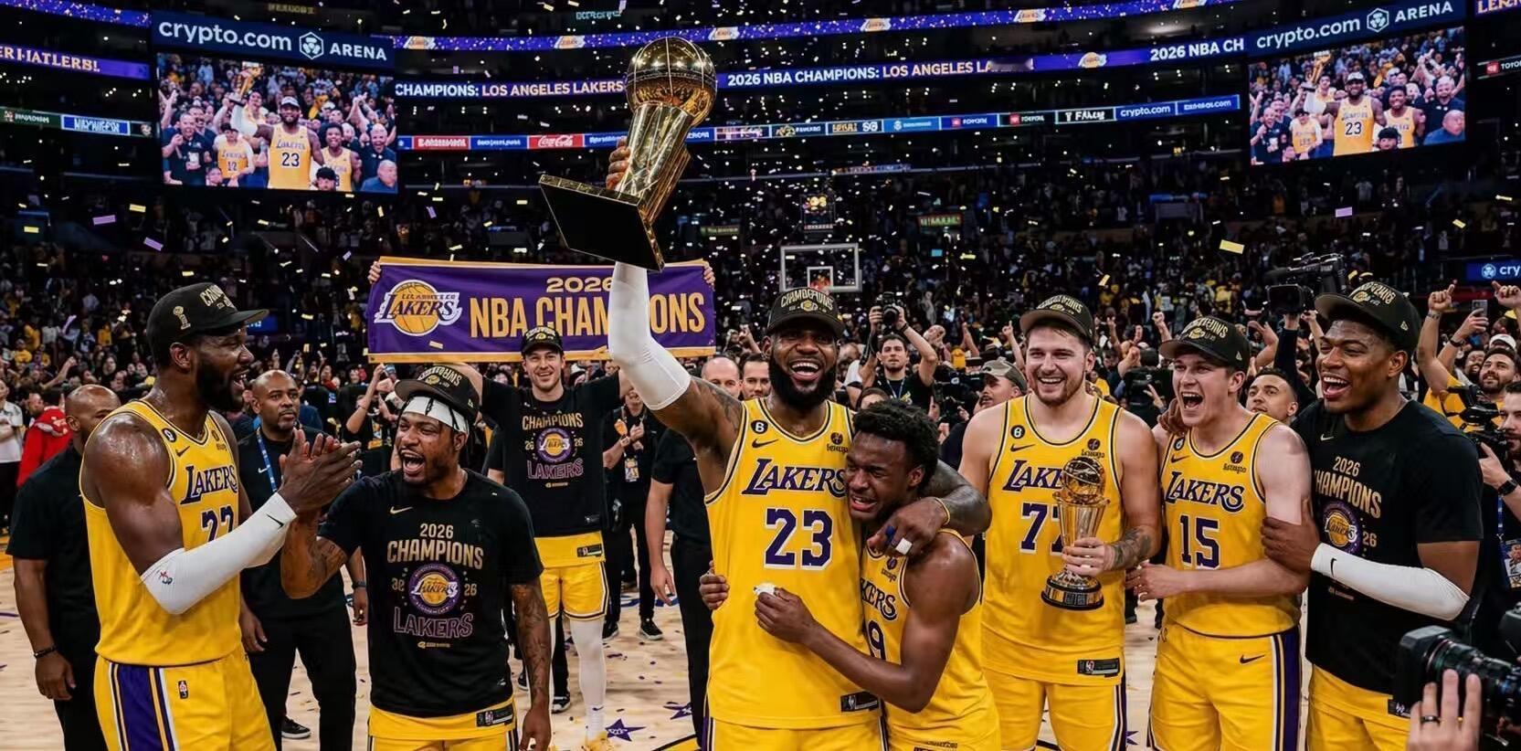 湖人总冠军？这图不像p的