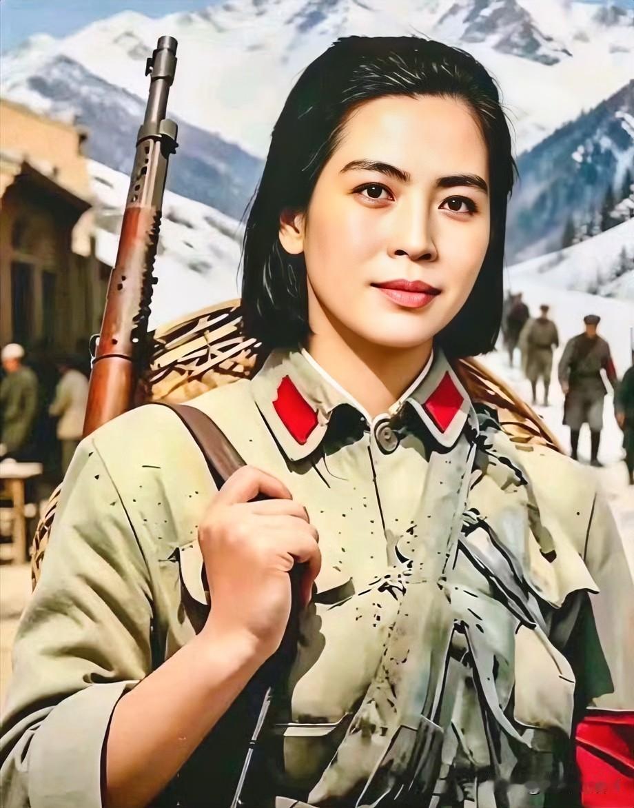 红军时期的贺子珍被誉为“永新一枝花”和“井冈山之花”。她身材高挑、皮肤白净、