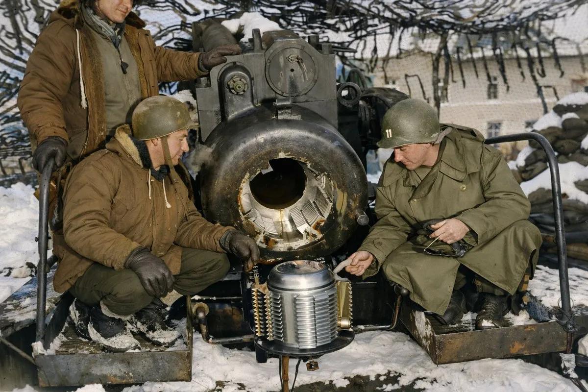 240mm口径？确实是重炮——1945年1月10日，德国，阿尔斯多夫