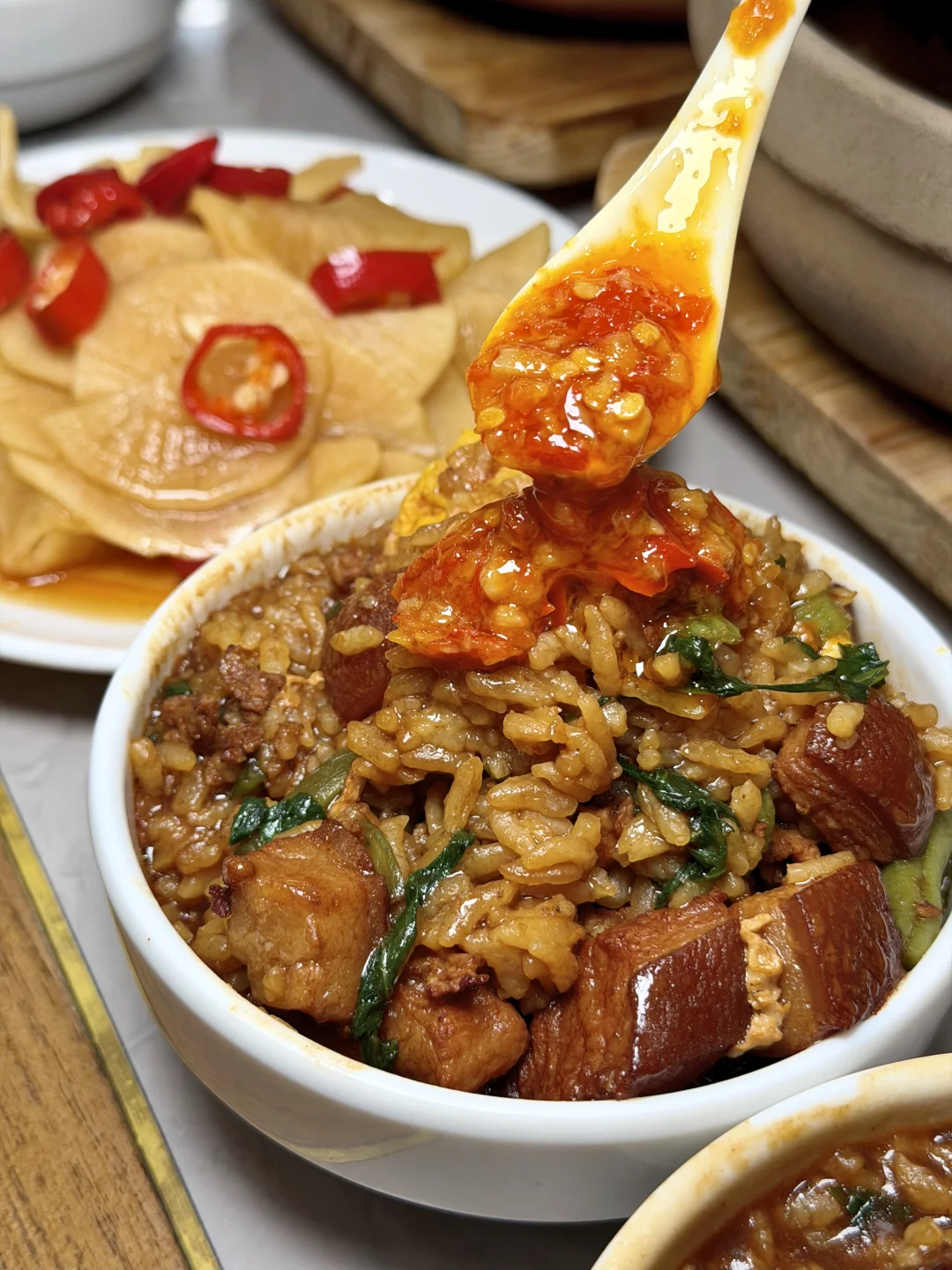 辣椒配饭，这个是多少爱吃辣的人爱！