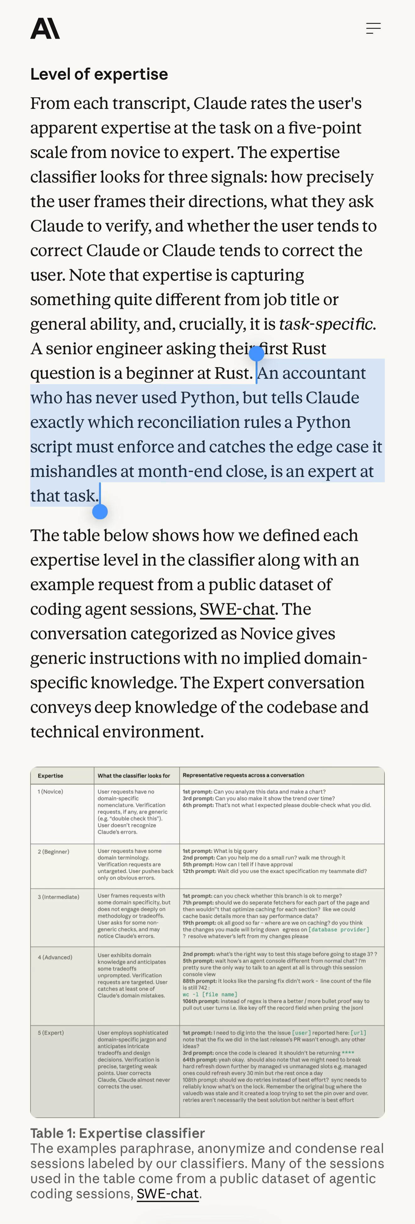 A➗的研究论文还是值得看的，核心思想就一句话，从ClaudeCode的成