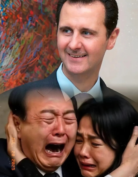 韩国前总统尹锡悦此刻或许早已悔不当初。身为国家元首，他的命运却远不及叙利亚前总统