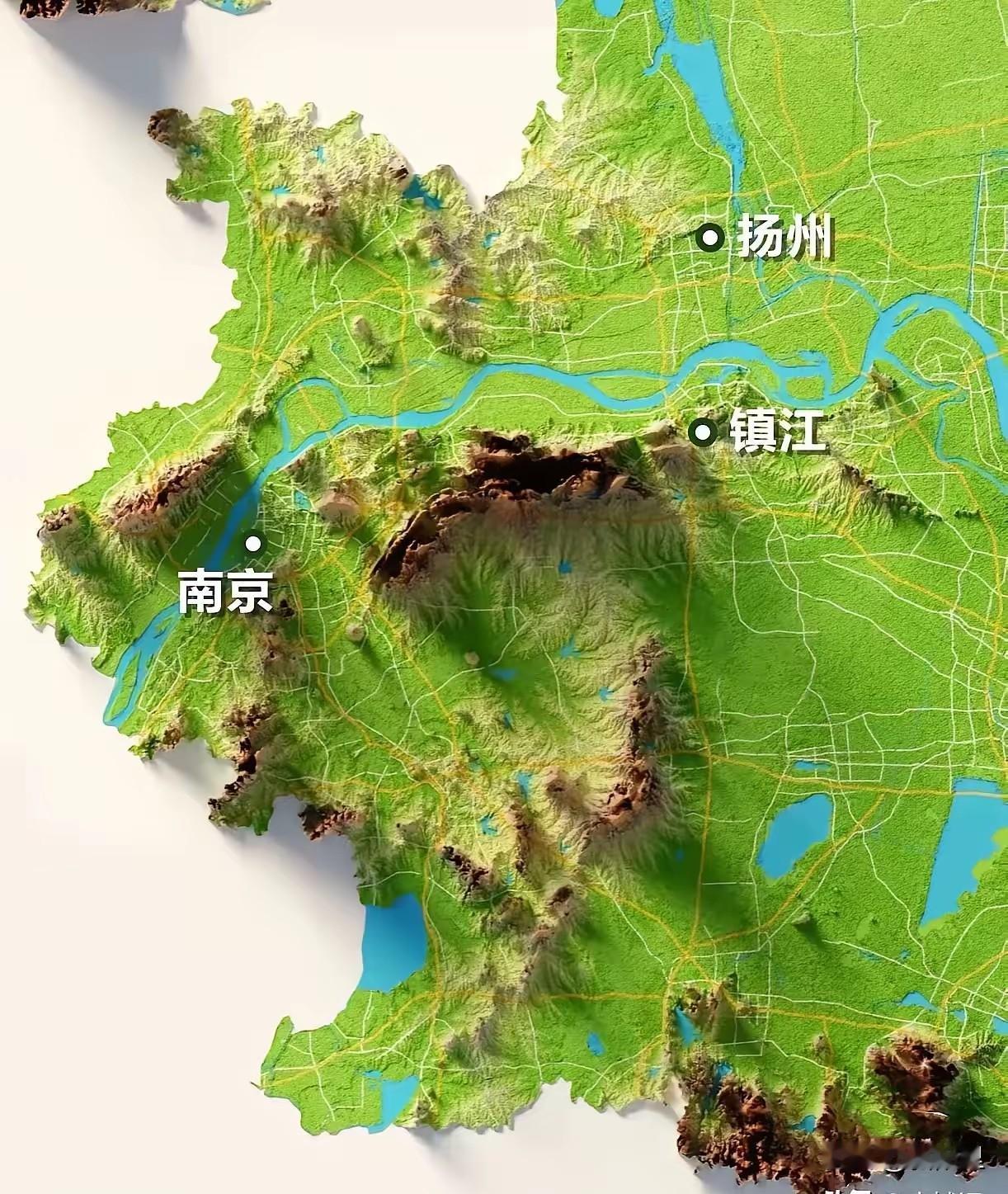 有人说南京地形像只海马，也有人说像上古龙形，无论怎么说南京在长三角甚至全国来说，